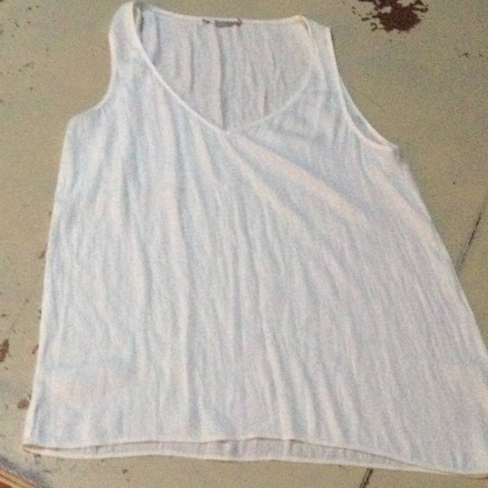White Sleeveless Women's Top